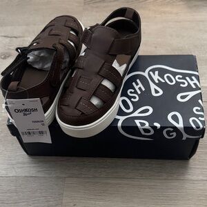 OshKosh B'gosh Brown Kids Sandals